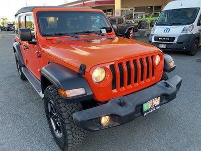 2018 Jeep Wrangler Sport S