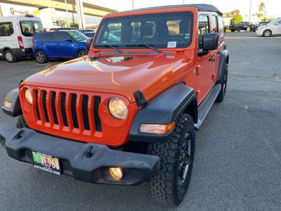 2018 Jeep Wrangler Sport S