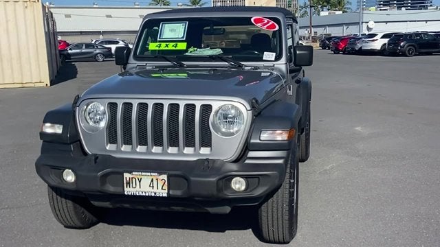 2021 Jeep Wrangler Sport S 4X4