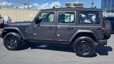 2026 Jeep Wrangler WRANGLER 4-DOOR SPORT