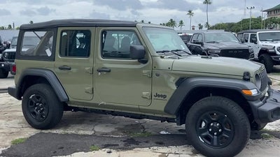 2026 Jeep Wrangler WRANGLER 4-DOOR SPORT
