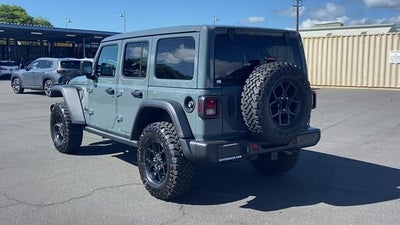 2026 Jeep Wrangler WRANGLER 4-DOOR WILLYS
