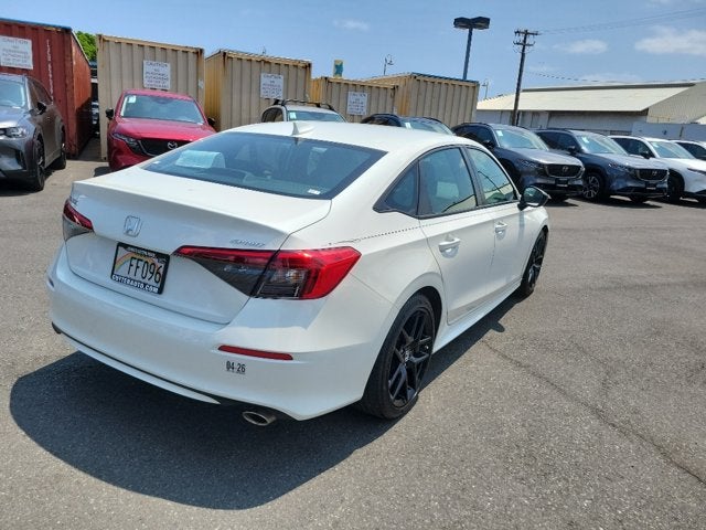 2024 Honda Civic Sedan Sport