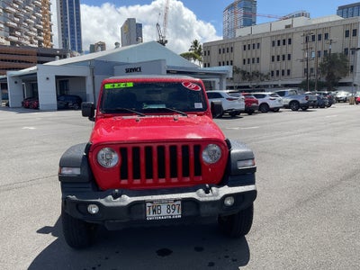 2019 Jeep Wrangler Sport S 4x4