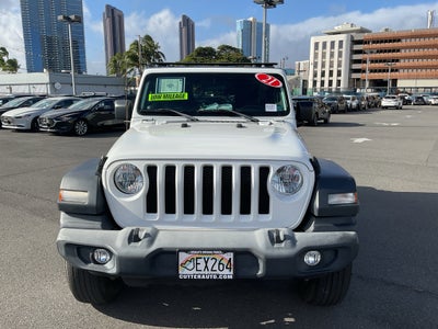 2021 Jeep Wrangler Sport S 4x4