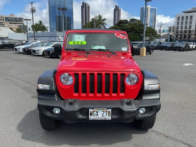 2021 Jeep Wrangler Unlimited Sport S 4x4