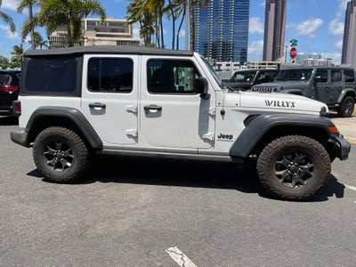 2023 Jeep Wrangler 4-Door Willys Sport 4x4