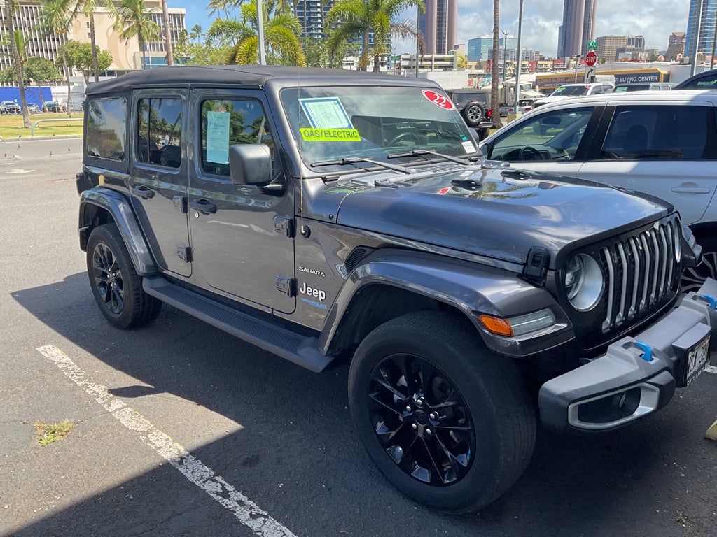 2022 Jeep Wrangler 4xe Unlimited Sahara 4x4