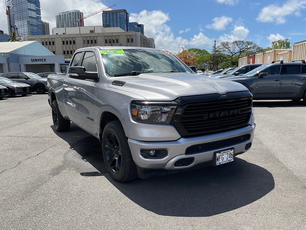 2021 RAM 1500 Big Horn Quad Cab 4x2 6'4' Box