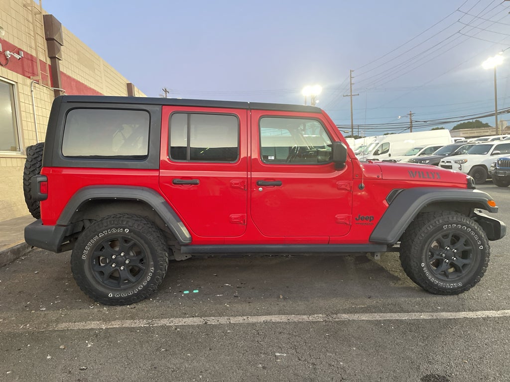 2022 Jeep Wrangler Unlimited Willys 4x4