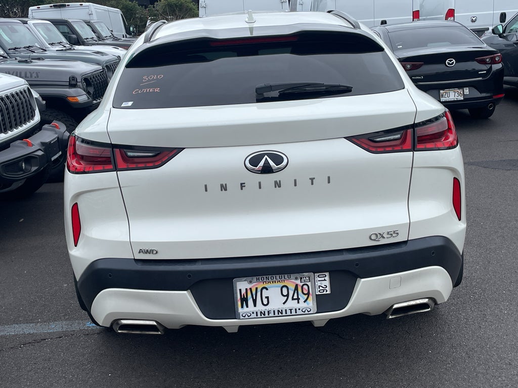2023 INFINITI QX55 LUXE AWD